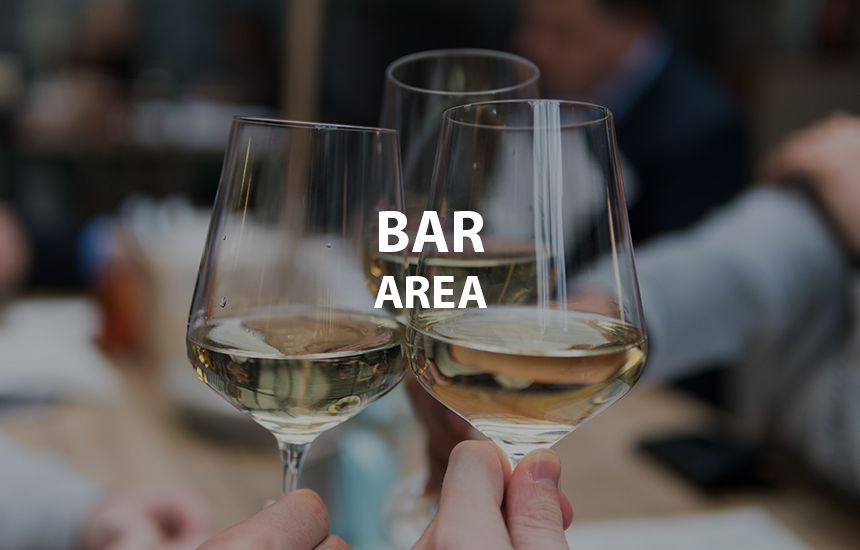 Bar area ax hotel
