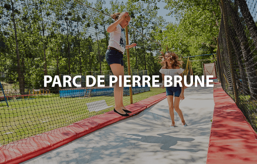 Parc de pierre brune