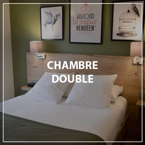 Chambre double hôtel
