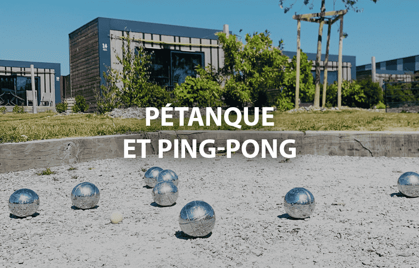 Pétanque et ping pong AX HOTEL la Châtaigneraie